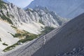 View of the scree behind Mount VrtaÃÂa on Zelenica